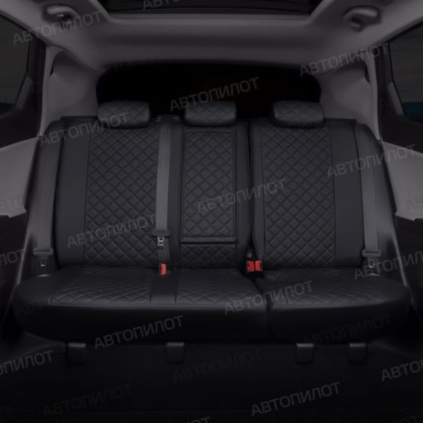 Чехлы Автопилот Экокожа Ромб на Audi 80 B-4 (8C) (1991-1996) Чехлы Автопилот Экокожа Ромб на Audi 80 B-4 (8C) (1991-1996)