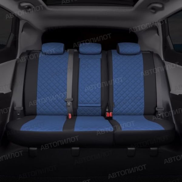 Чехлы Автопилот Экокожа Ромб на Audi 80 B-4 (8C) (1991-1996) Чехлы Автопилот Экокожа Ромб на Audi 80 B-4 (8C) (1991-1996)