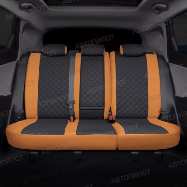 Чехлы Автопилот Экокожа Ромб на Audi 80 B-4 (8C) (1991-1996) Чехлы Автопилот Экокожа Ромб на Audi 80 B-4 (8C) (1991-1996)