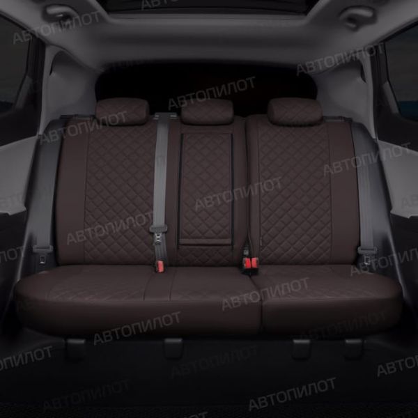 Чехлы Автопилот Экокожа Ромб на Audi 80 B-4 (8C) (1991-1996) Чехлы Автопилот Экокожа Ромб на Audi 80 B-4 (8C) (1991-1996)