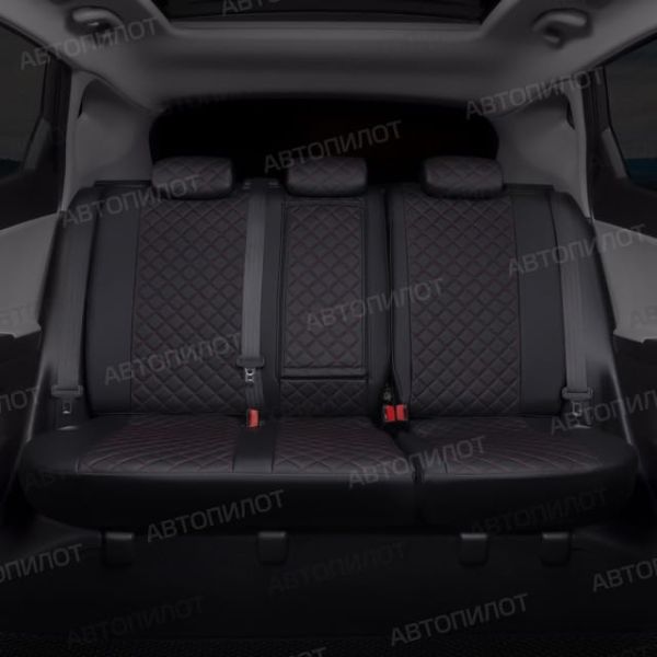 Чехлы Автопилот Экокожа Ромб на Audi 80 B-4 (8C) (1991-1996) Чехлы Автопилот Экокожа Ромб на Audi 80 B-4 (8C) (1991-1996)