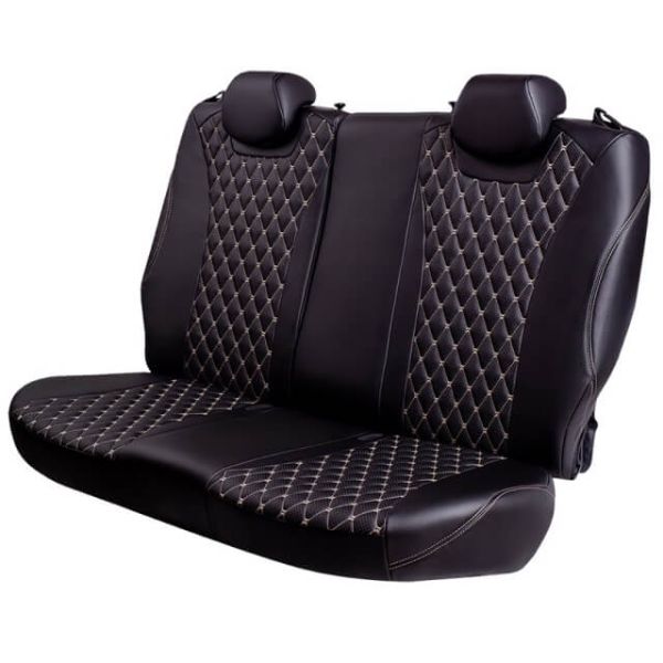 Чехлы Премиум Экокожа Байрон Ромб на Kia K5 с 2020+ Чехлы Премиум Экокожа Байрон Ромб на Kia K5 с 2020+