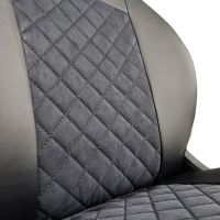 Чехлы Алькантара на Renault Duster 2015-2021 г.в. Чехлы Алькантара на Renault Duster 2015-2021 г.в.