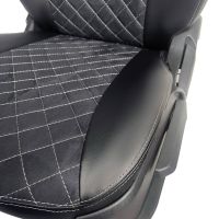 Чехлы Алькантара на Renault Duster 2015-2021 г.в. Чехлы Алькантара на Renault Duster 2015-2021 г.в.