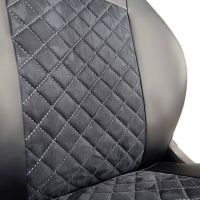 Чехлы Алькантара на Renault Duster 2015-2021 г.в. Чехлы Алькантара на Renault Duster 2015-2021 г.в.