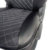 Чехлы Алькантара на Renault Duster 2015-2021 г.в. Чехлы Алькантара на Renault Duster 2015-2021 г.в.