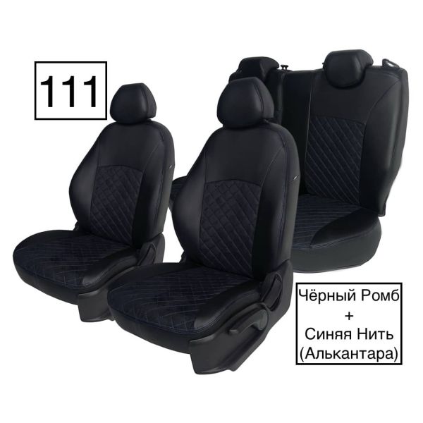 Чехлы Алькантара на Renault Duster 2015-2021 г.в. Чехлы Алькантара на Renault Duster 2015-2021 г.в.